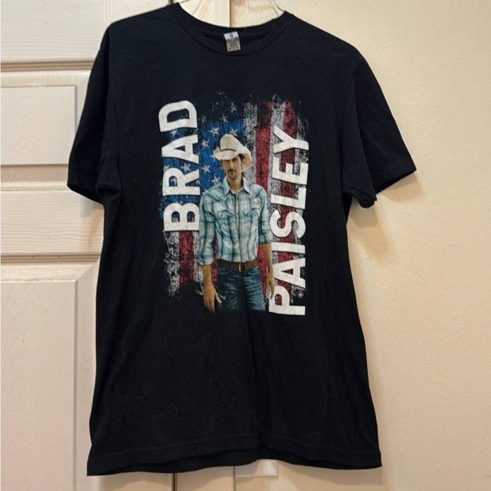 Brad Paisley Black Graphic T-Shirt